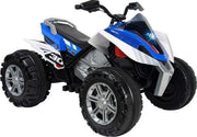 Injusa Accuvoertuig Quad Rage Jongens 12v 118 Cm Blauw/wit