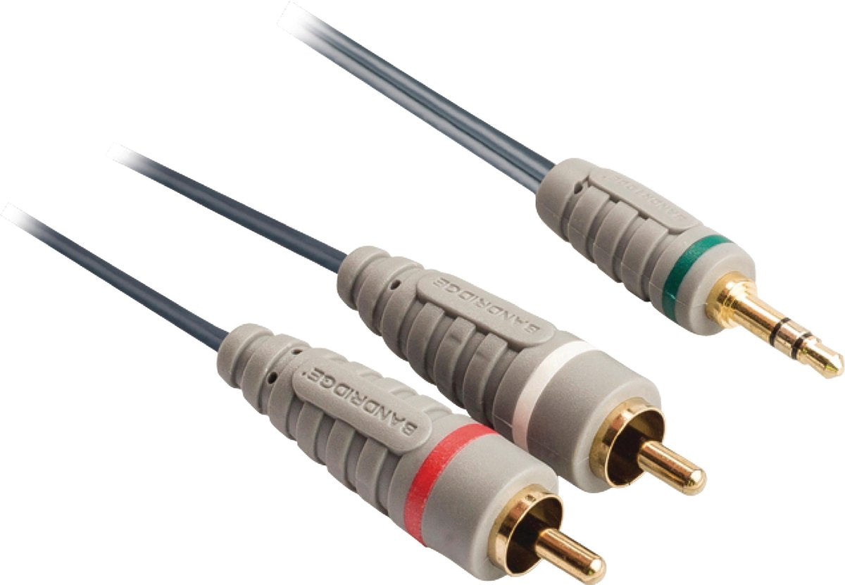 Bandridge - RCA - Aux kabel - 2 meter