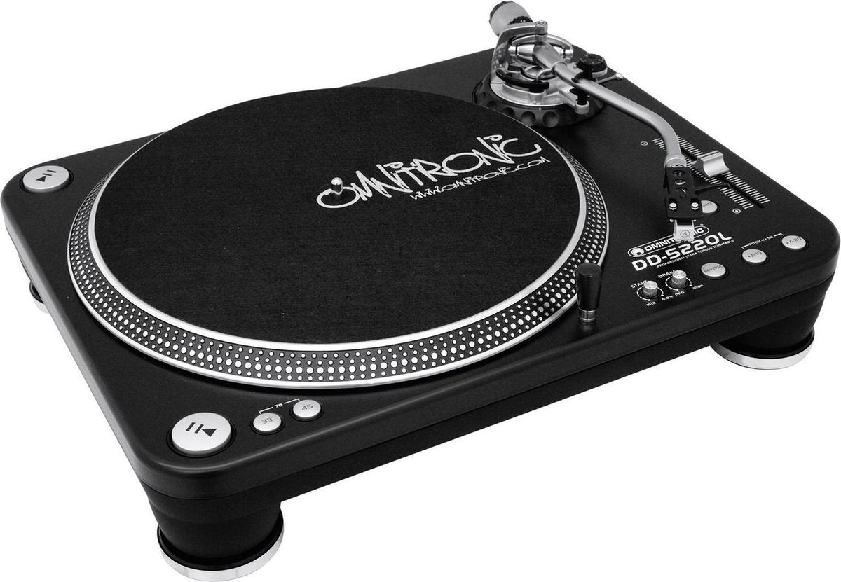 Omnitronic DD-5220L zwart