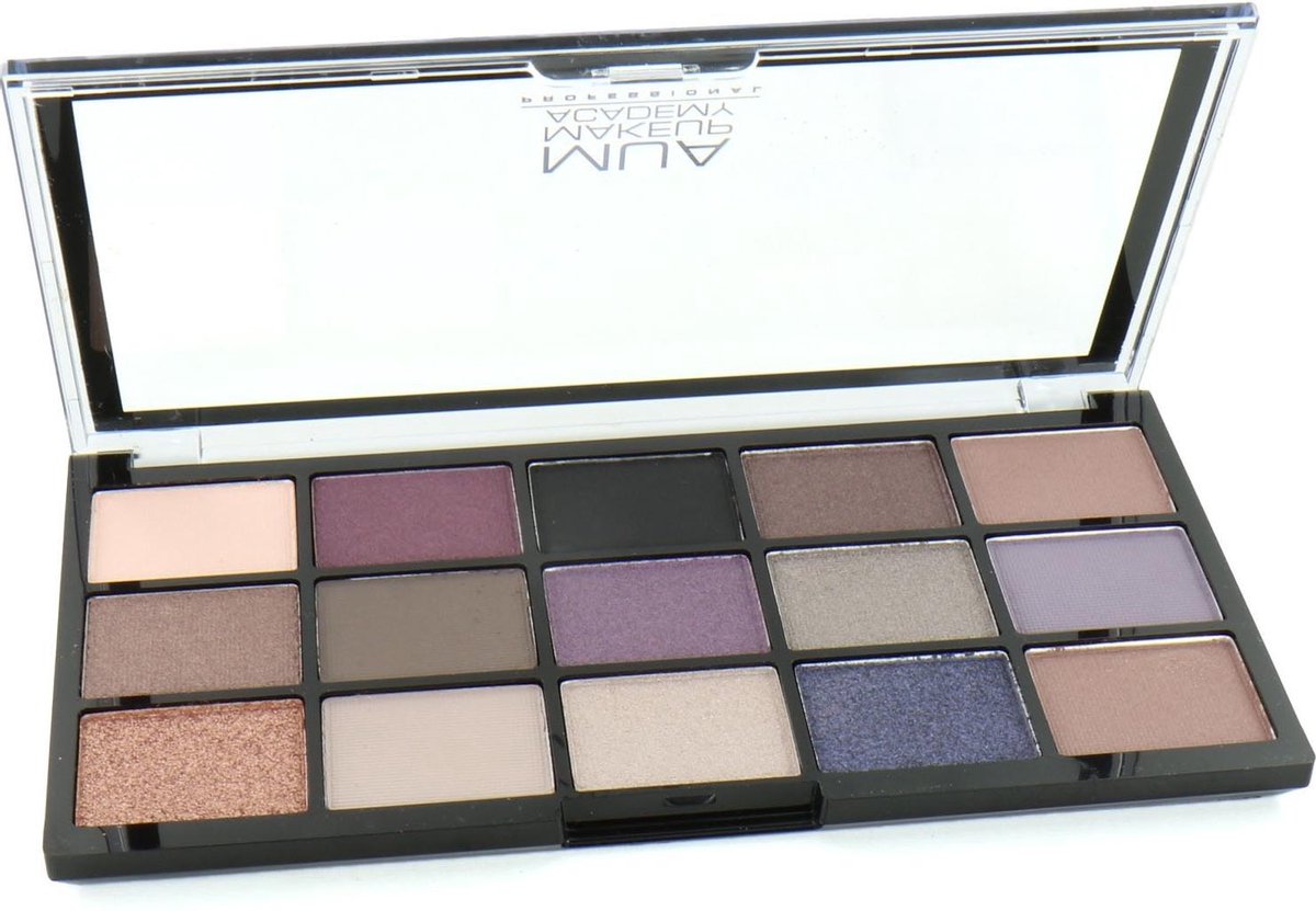 MUA 15 Shade Oogschaduw Palette - Twilight Delight