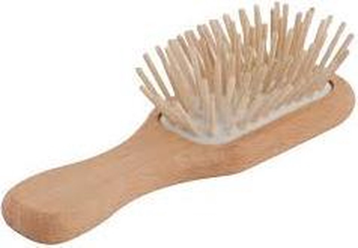 Haarborstel met houten pinnetjes - 11
