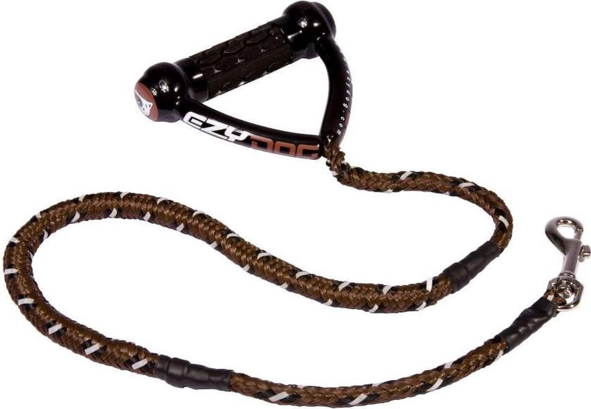 EzyDog Cujo - Hondenriem - 102cm - Bruin