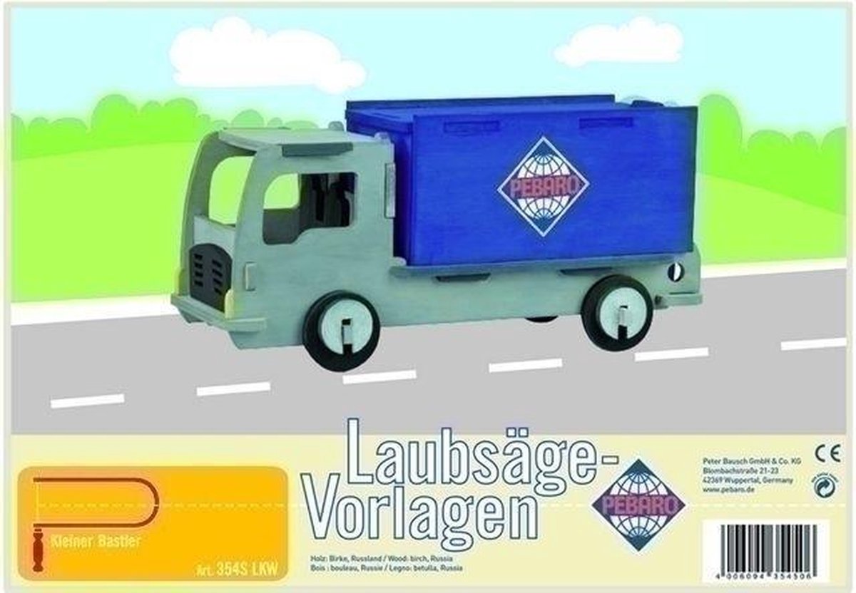 Pebaro Figuurzaag Patroon Vrachtauto