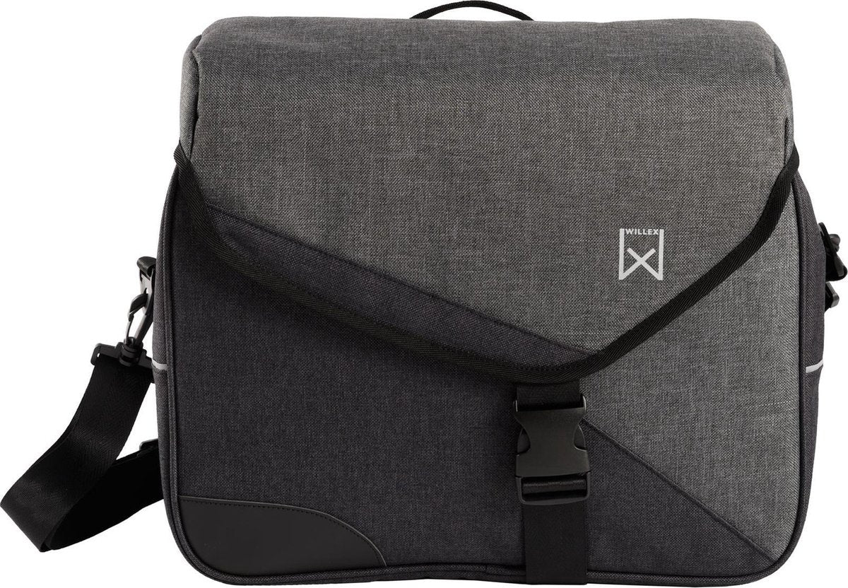 Willex Messenger 800 Fietstas - 17 liter - Grijs