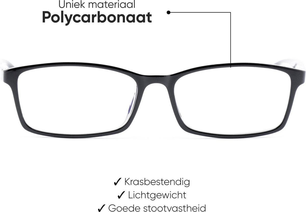 Computerbril - Blauw Licht Bril - Blue Light Glasses - Beeldschermbril - Unisex