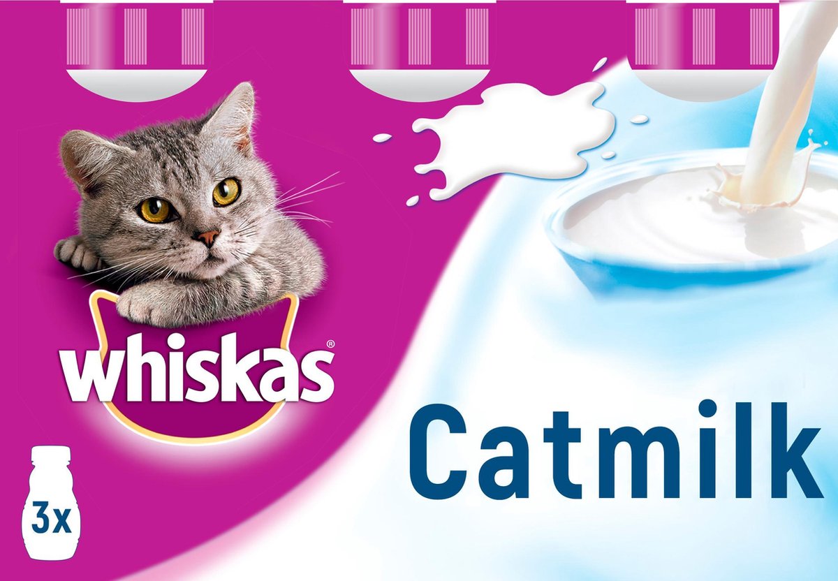 Whiskas catmilk 3x200ml ( 5 pakken )