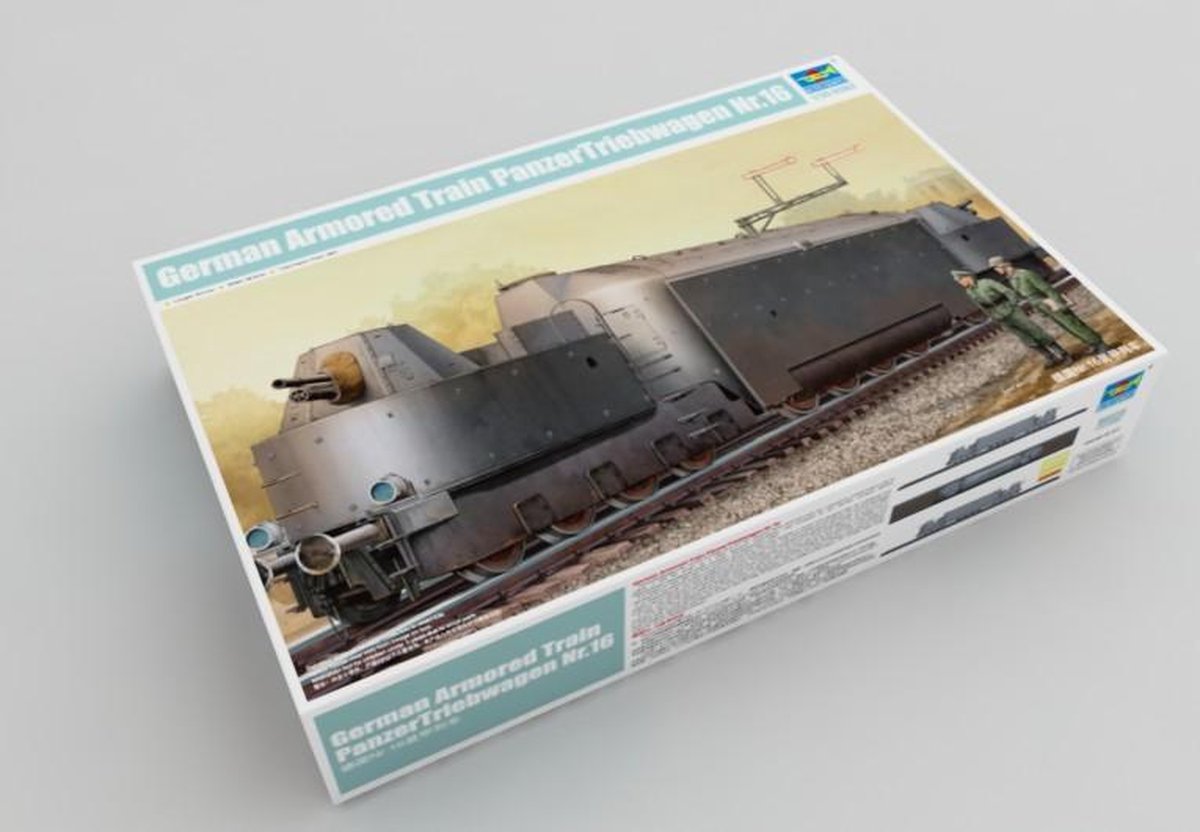 Military German Armored Train PanzerTriebwagen nr16