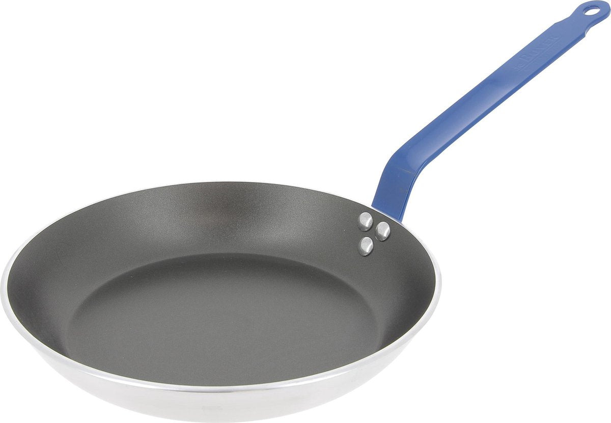 De Buyer Choc HACCP Koekenpan met Blauw Handvat - Ø 24cm - Aluminium