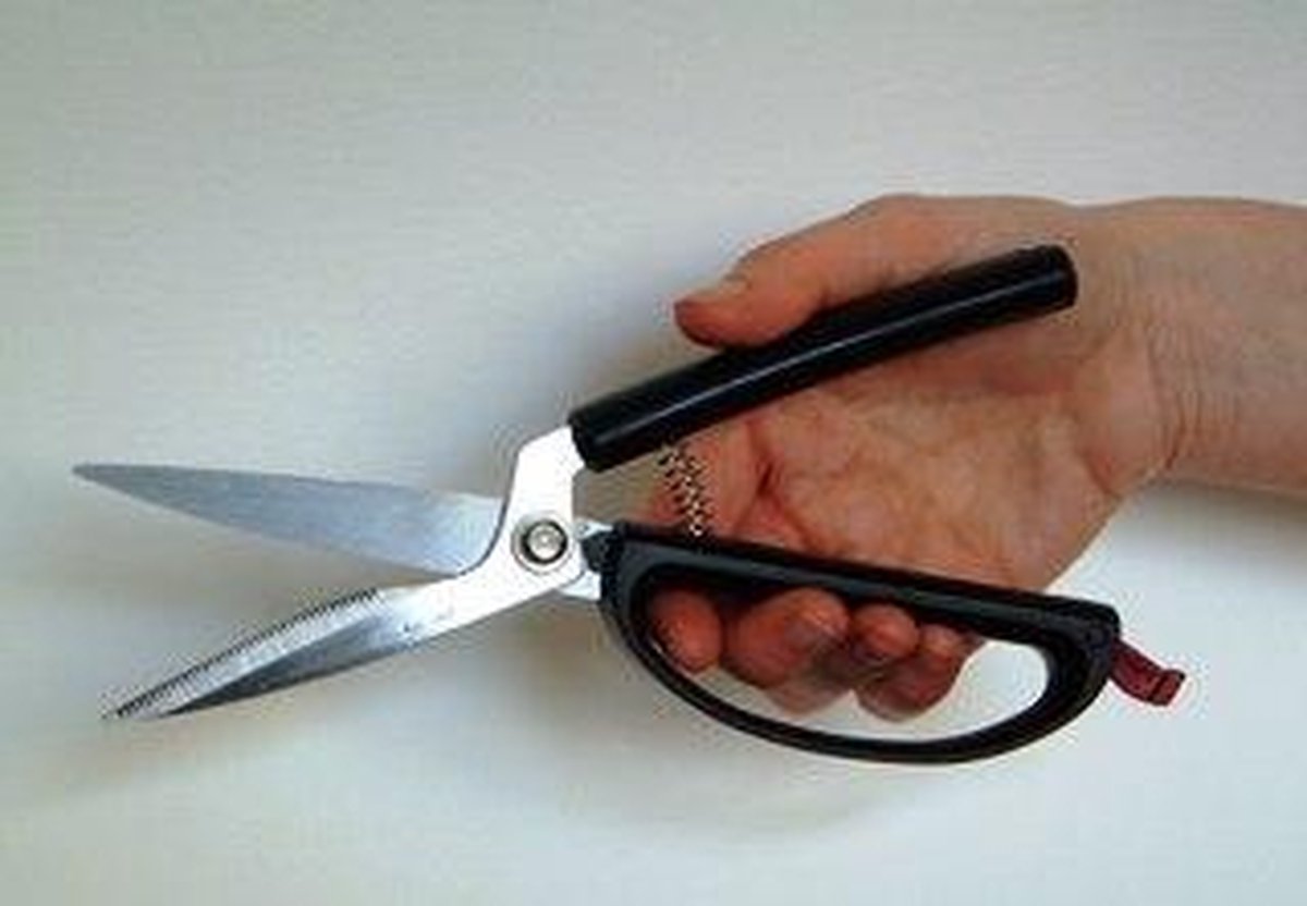Zelfopenende keukenschaar