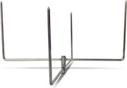 Smokeware Trompo King 4-delige Spiezenset - RVS - Vleesspies - Kiphouder - Vleespen - Kookgerei