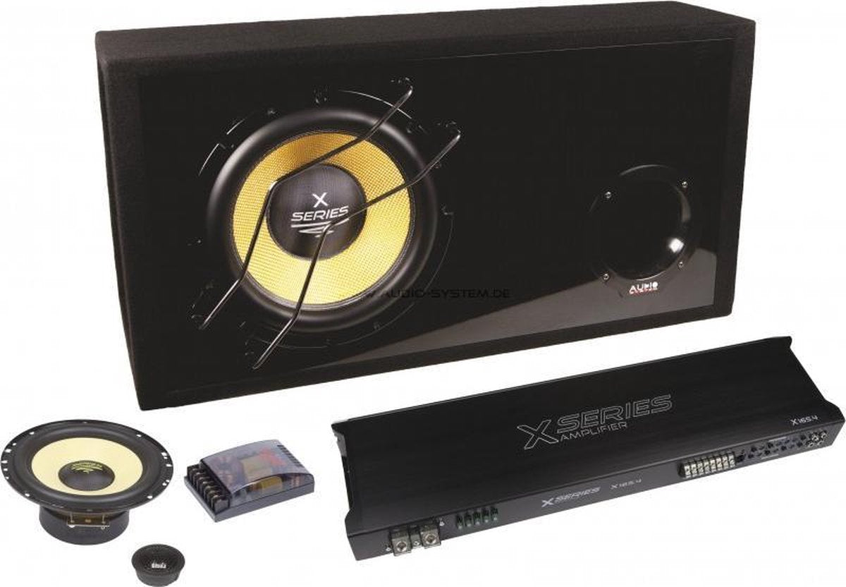 X--ion-Serie Complete-Set bestaat uit: - X 10 BR - X 170.4 - X 130 Evo