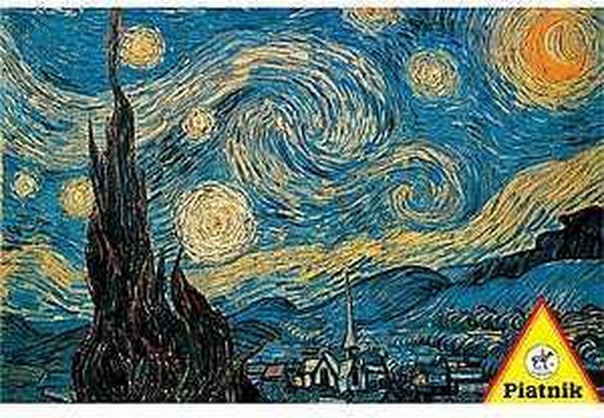 Vincent Van Gogh -  Sternennacht. Puzzle 1000 Teile