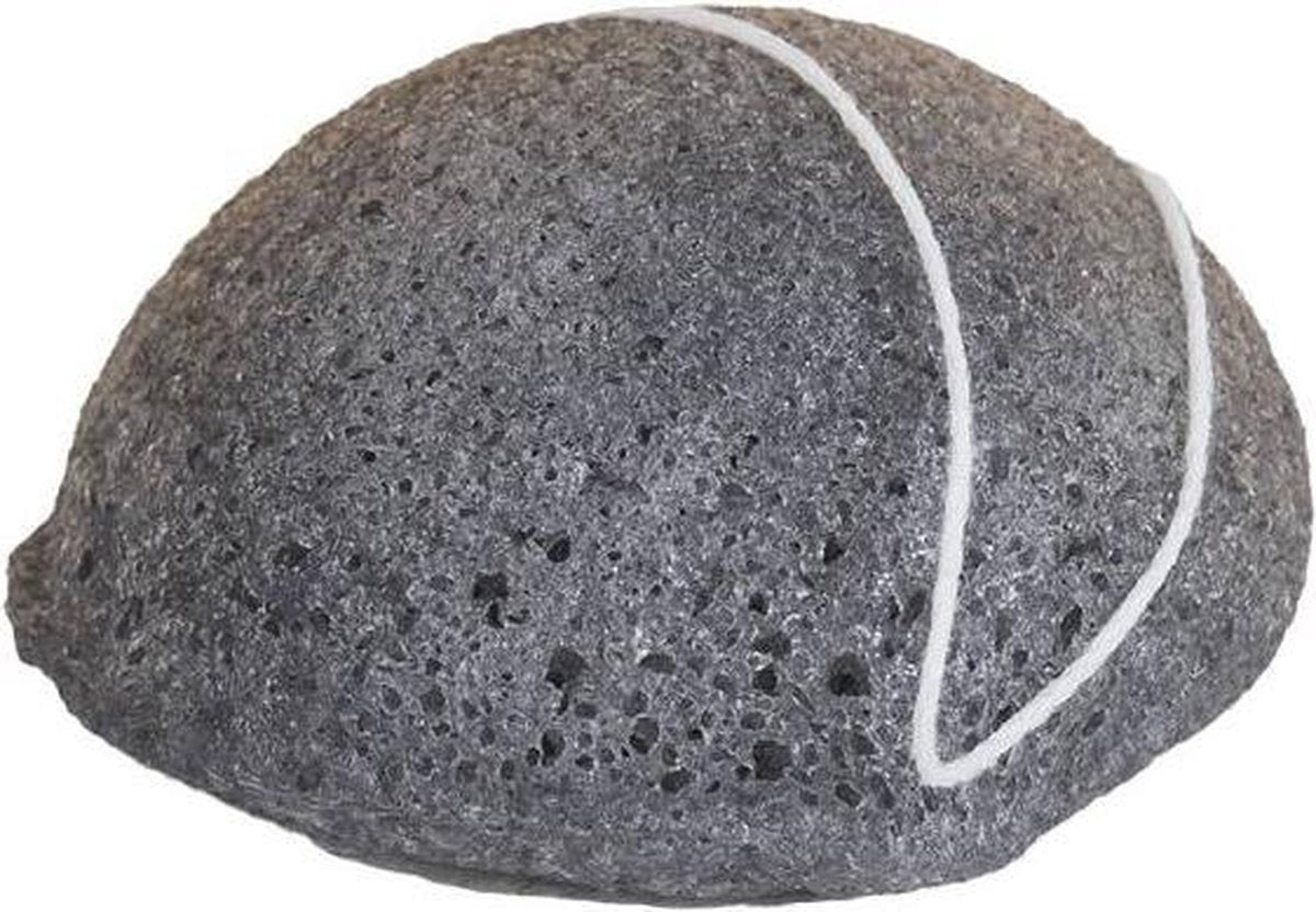 HappySoaps Charcoal Konjac spons 100% natuurlijke spons (vette huid)