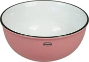 Kom - cereal bowl - emaille look - roze - Cabanaz