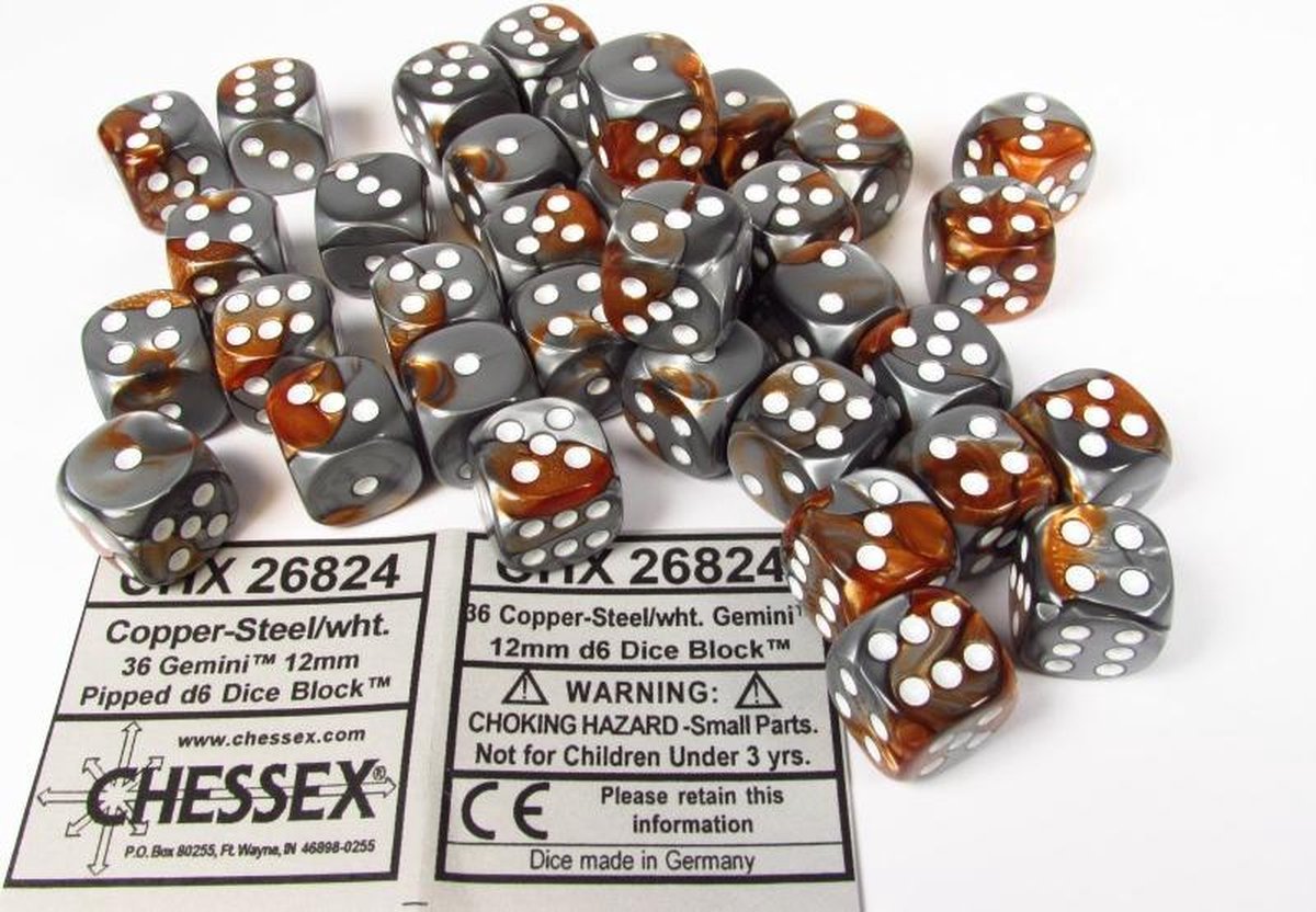 Chessex dobbelstenen set
