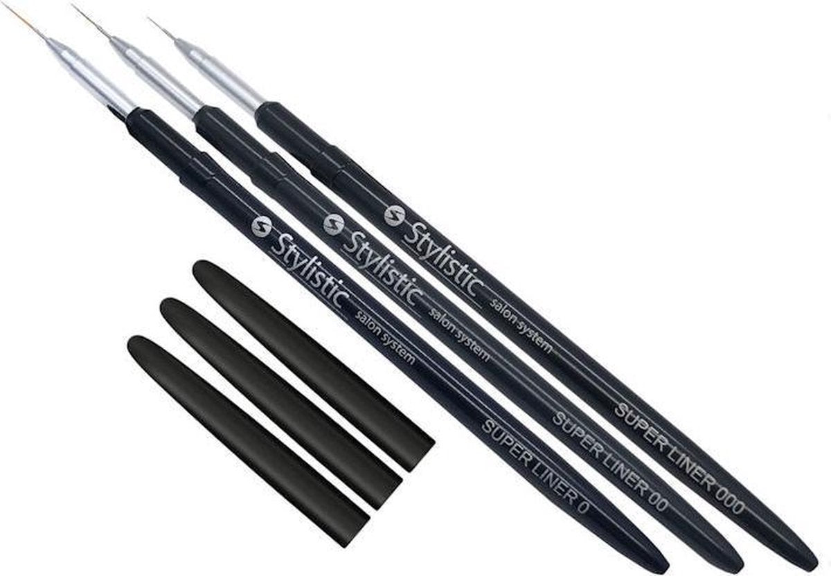 Claresa Super Liner Nagelpenselen set 0