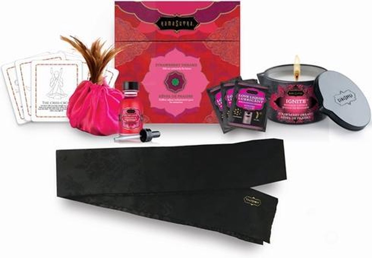 KamaSutra - Kamasutra Treasure Trove Strawberry Massageset