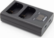 ChiliPower Canon LP-E6 / LP-E6N dubbellader voor 2 accu's (tegelijk)