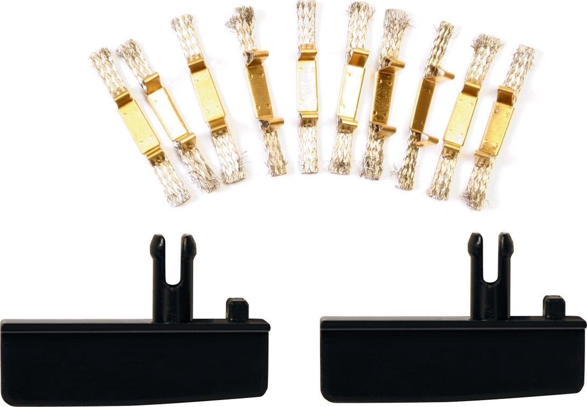 Carrera Geleideschoentjes 2 stuks incl. 8 dubbele sleepcontacten (voor Evolution auto's na 2007) - raceauto - 1:32