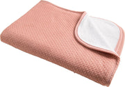 Briljant Baby Pique Winter Ledikantdeken - 100x150 cm - Grey Pink