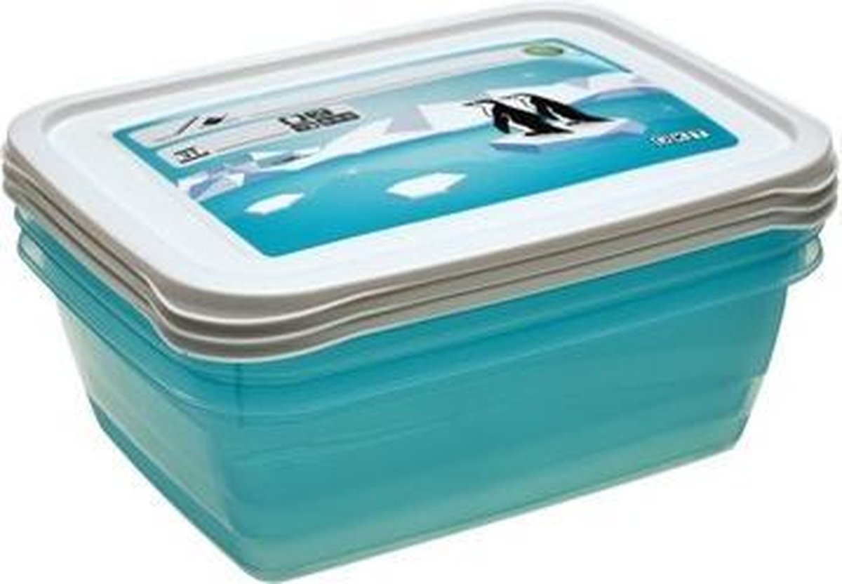 FOOD CONTAINER S/3   20X15X6 - 1