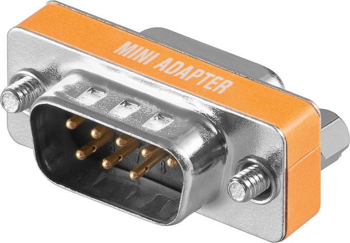 Goobay 50687 SUB-D 9 pin Zilver