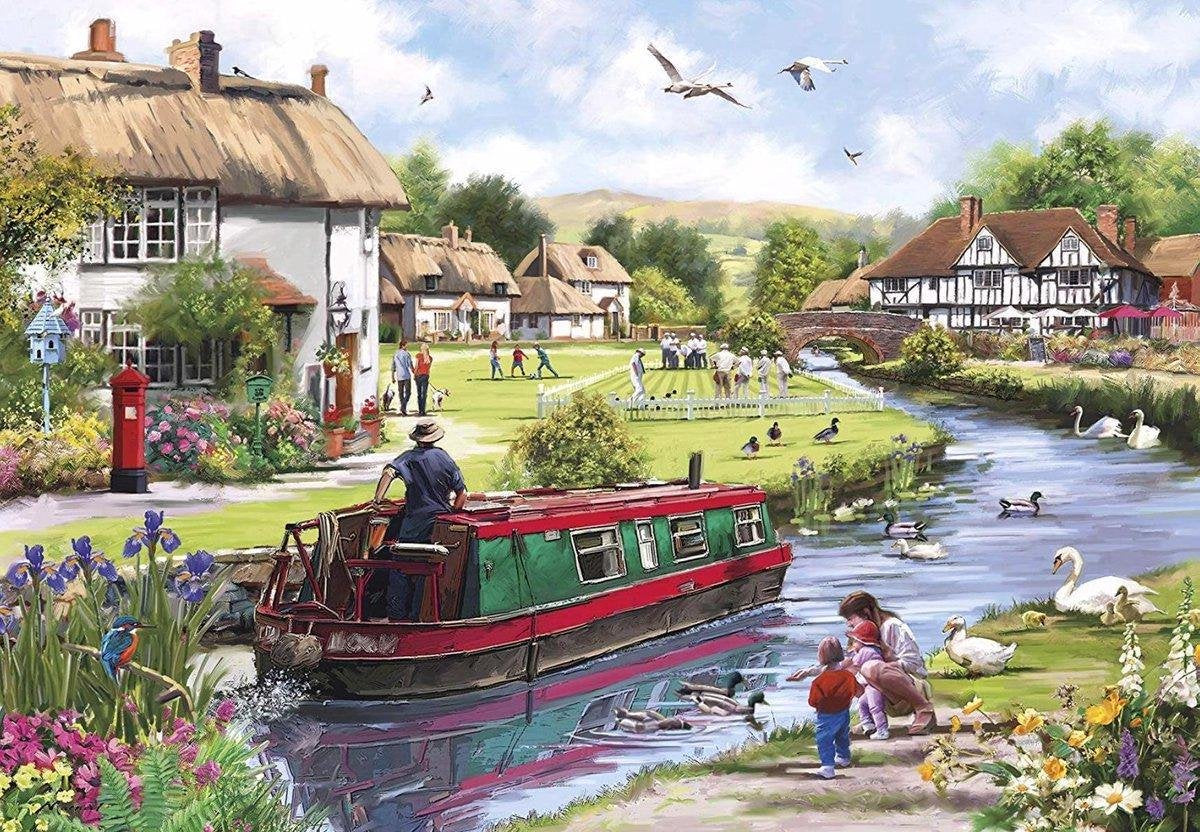 Gibsons puzzel Swanning Along  - 1000 stukjes