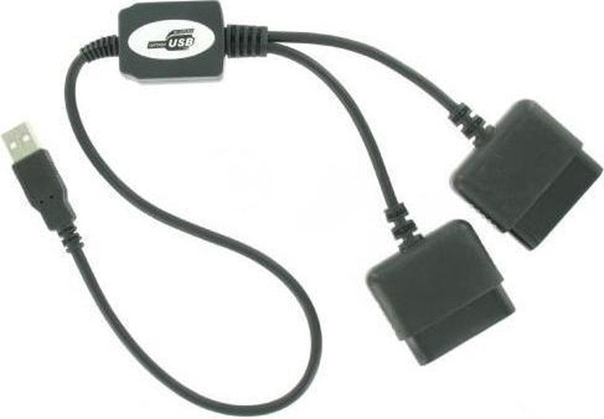 Duo Converter adapter voor Playstation 1 en PS2 naar PC