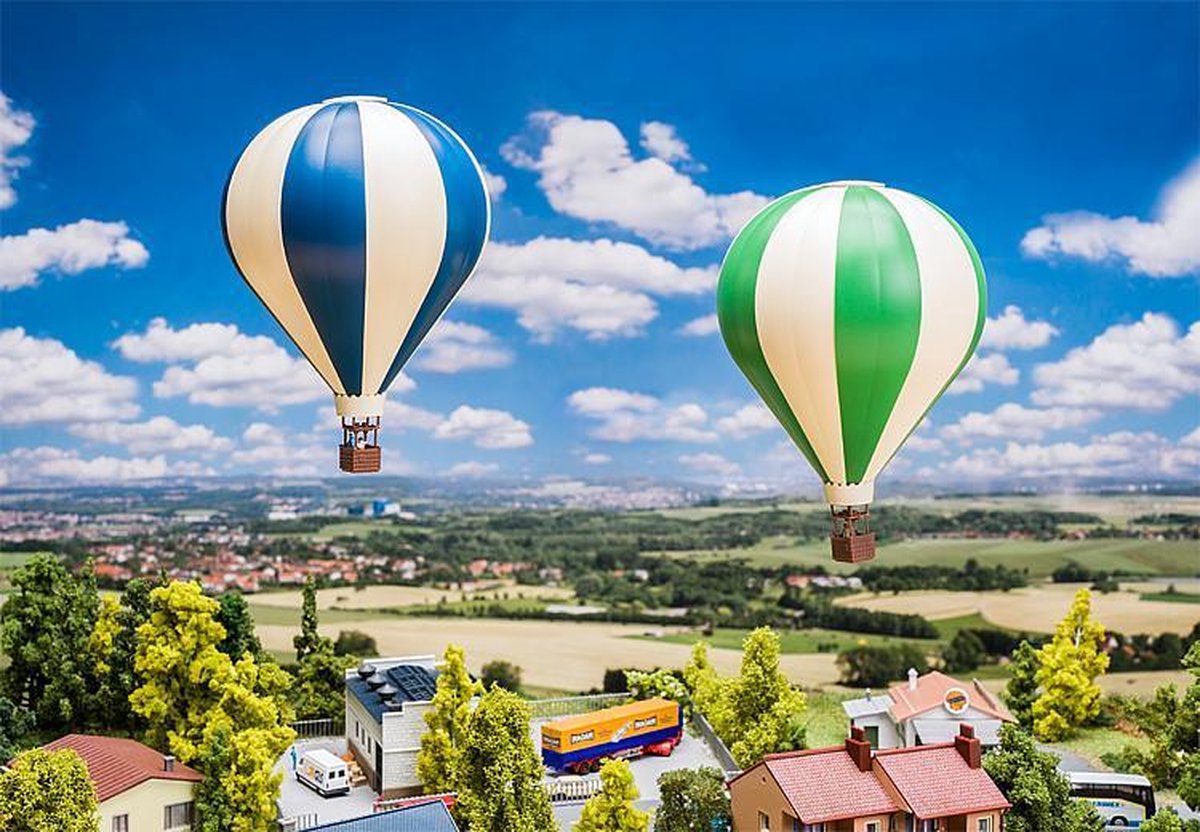 Faller - Promotional set 2 Hot-air balloons - FA239006 - modelbouwsets