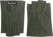 Leren handschoenen dames model Saltillo Color: Loden