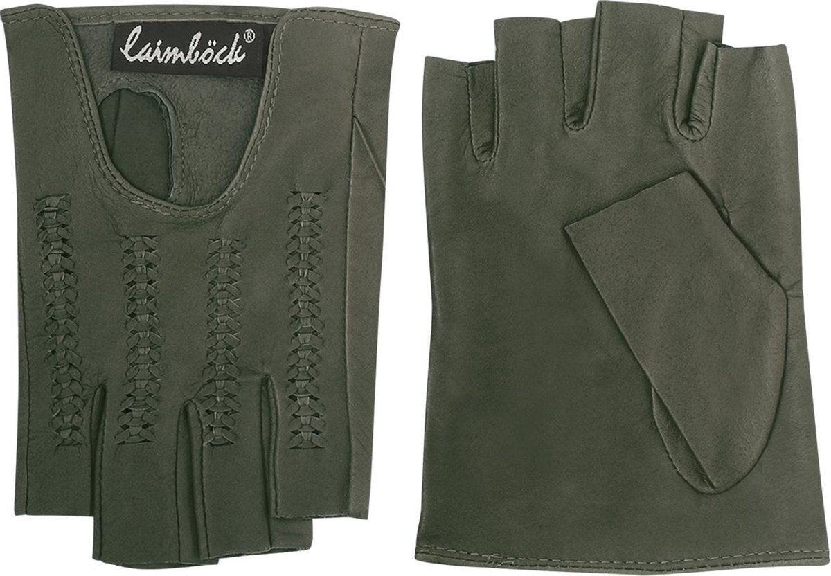 Leren handschoenen dames model Saltillo Color: Loden
