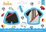 Decora Koekjes Uitsteker Set Voetbal -2st-