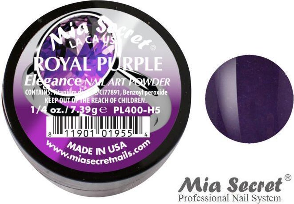 Elegance Acrylpoeder Royal Purple