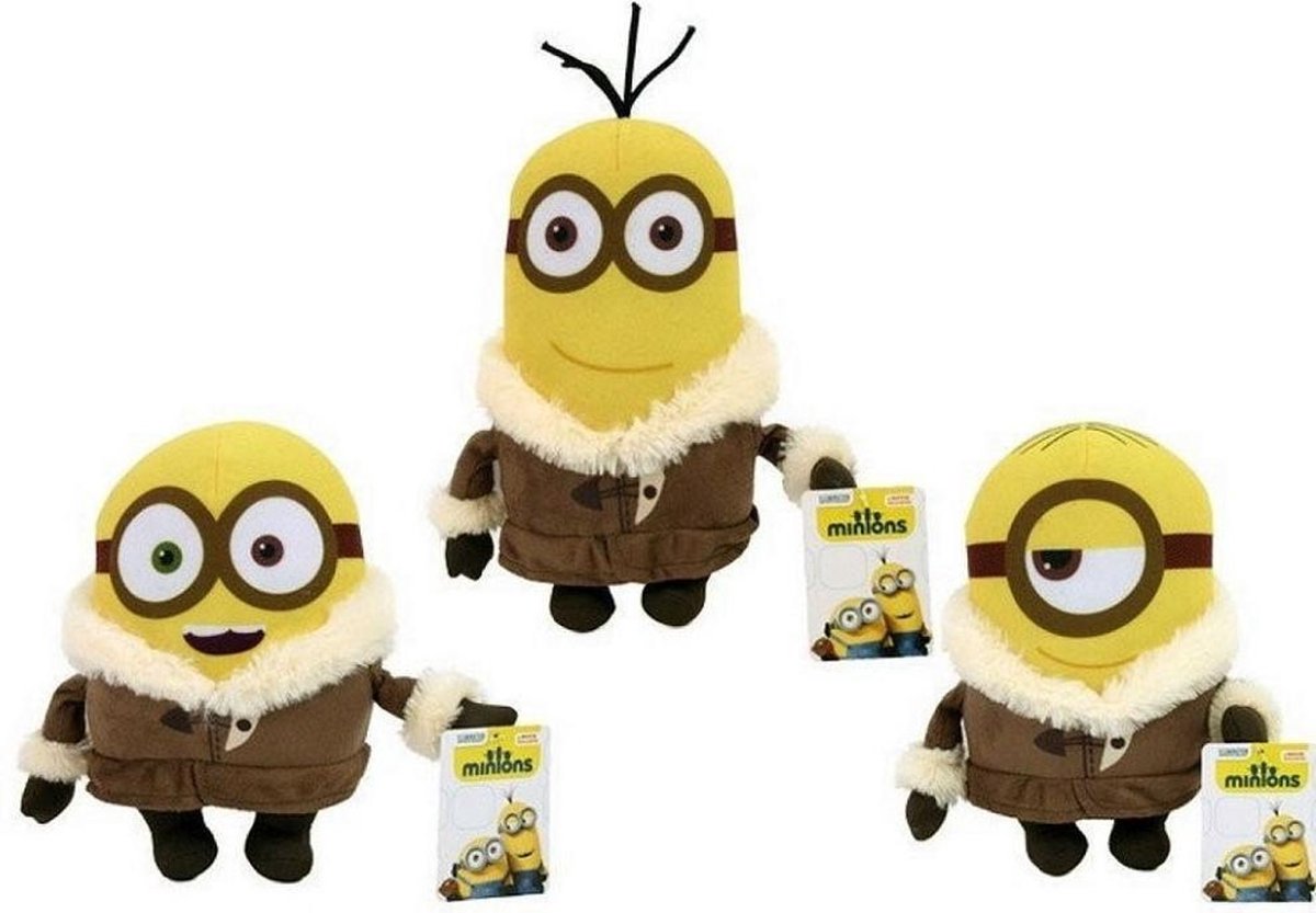 Knuffel / Pluche - Minions - IJsdorp set (22 cm)