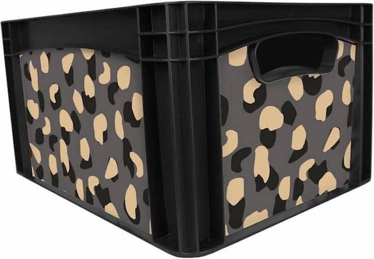 Fietskrat Bicibo Grey leopard