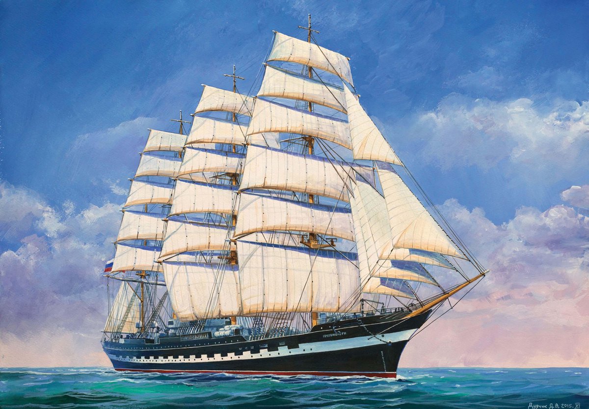 Zvezda - Krusenstern Sailingship (Zve9045)