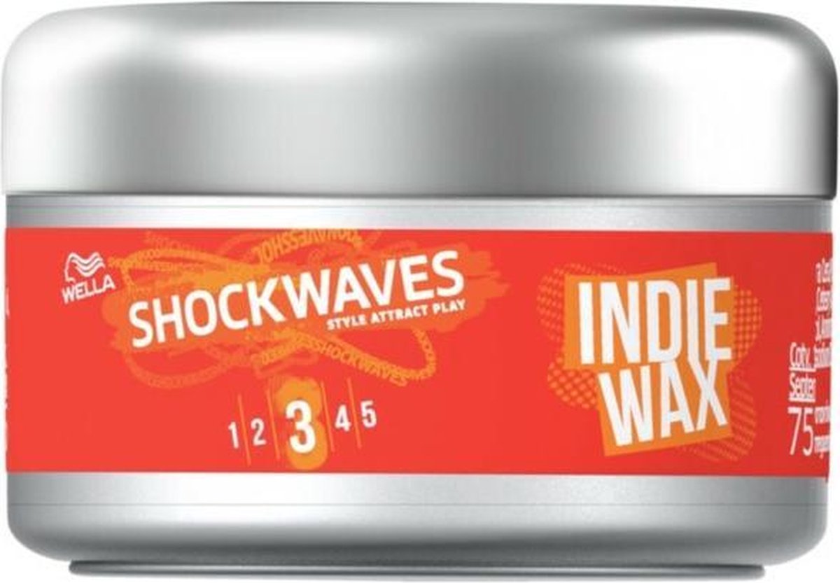 6x Wella Indie Wax 75 ml