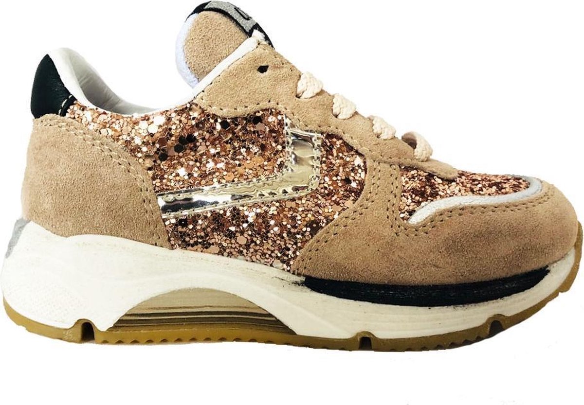 Clic! Meisjes Lage sneakers Cl-20101 - Beige - Maat 31
