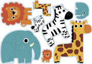 Djeco Diertjes uit de zoo - 4 puzzels - 3