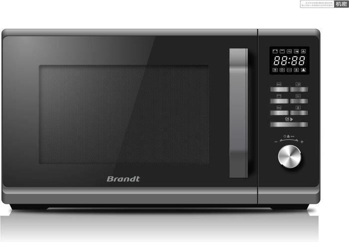BRANDT SE2300S Micro-ondes monofonction - 23L - 800 Watt - Zilver