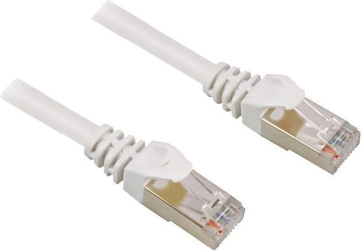 Sharkoon 4044951014576 - Netwerkkabel - RJ45 - 2 m - Wit