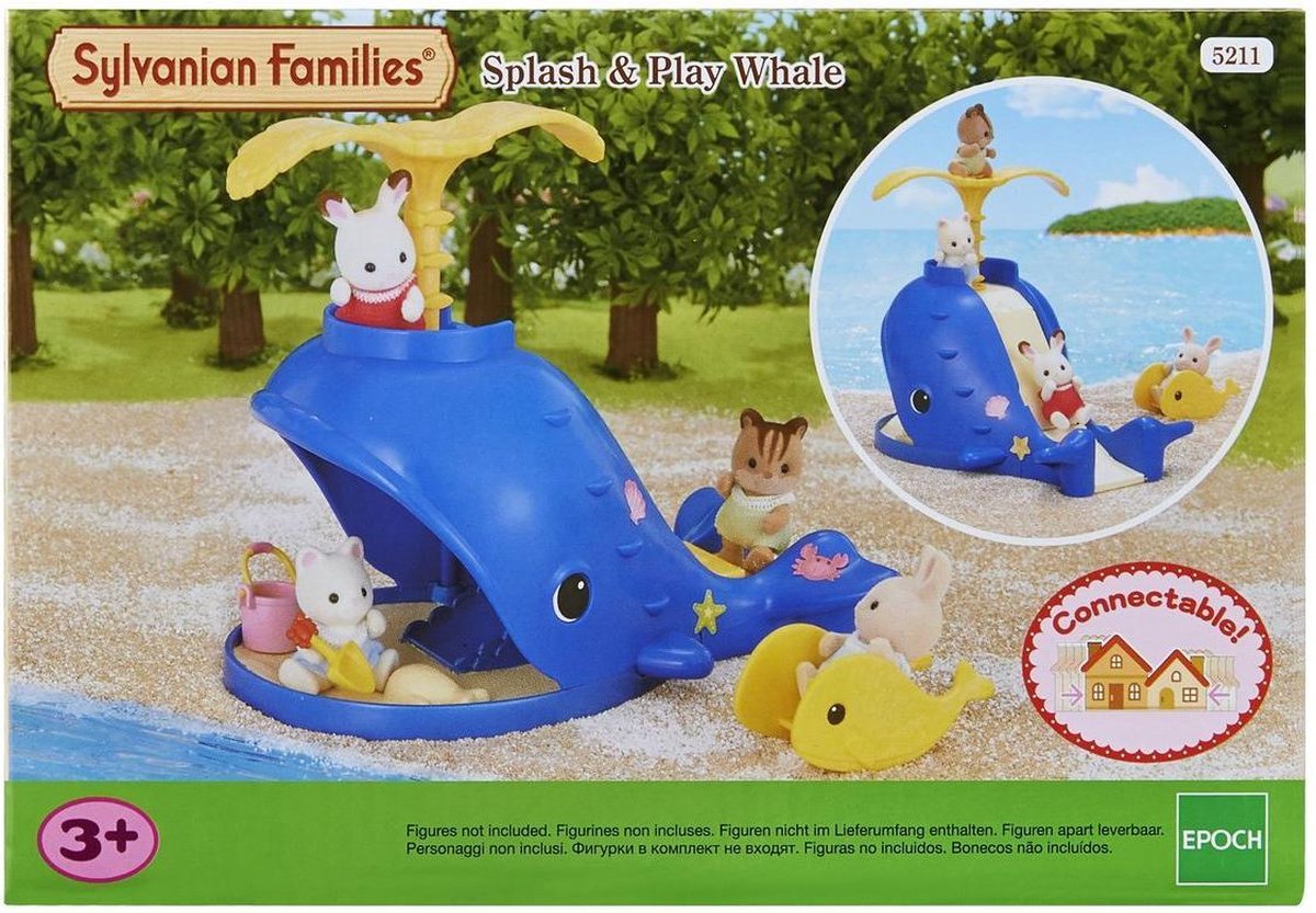 Sylvanian Families Spetteren & Spelen Walvis 5211