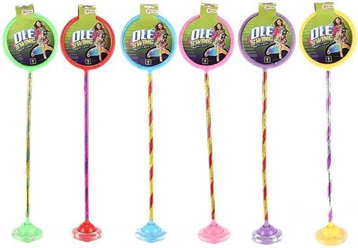 Ole Swing Groot Met Licht En LASERSTICK -Diverse kleuren - buitenspelen - buitenspeelgoed
