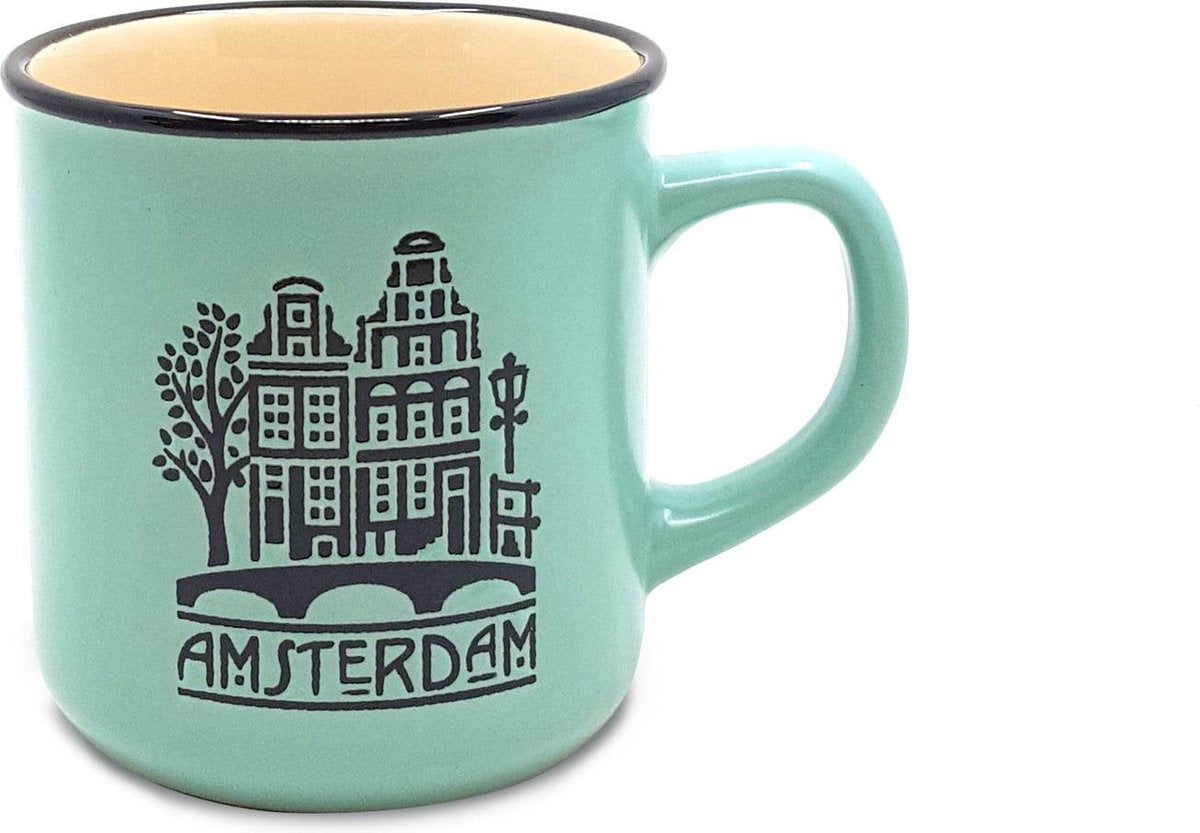 Campmug Beker Klein Groen - Souvenir