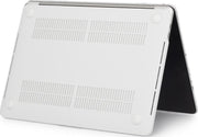 Mobigear Marmer Case voor de MacBook Pro 16 inch A2141 - Wit / Bruin