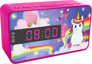 Bigben Wekkerradio Eenhoorn/Unicorn - 3 Wisselbare Panelen