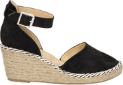 Dolcis dames espadrille - Zwart - Maat 38