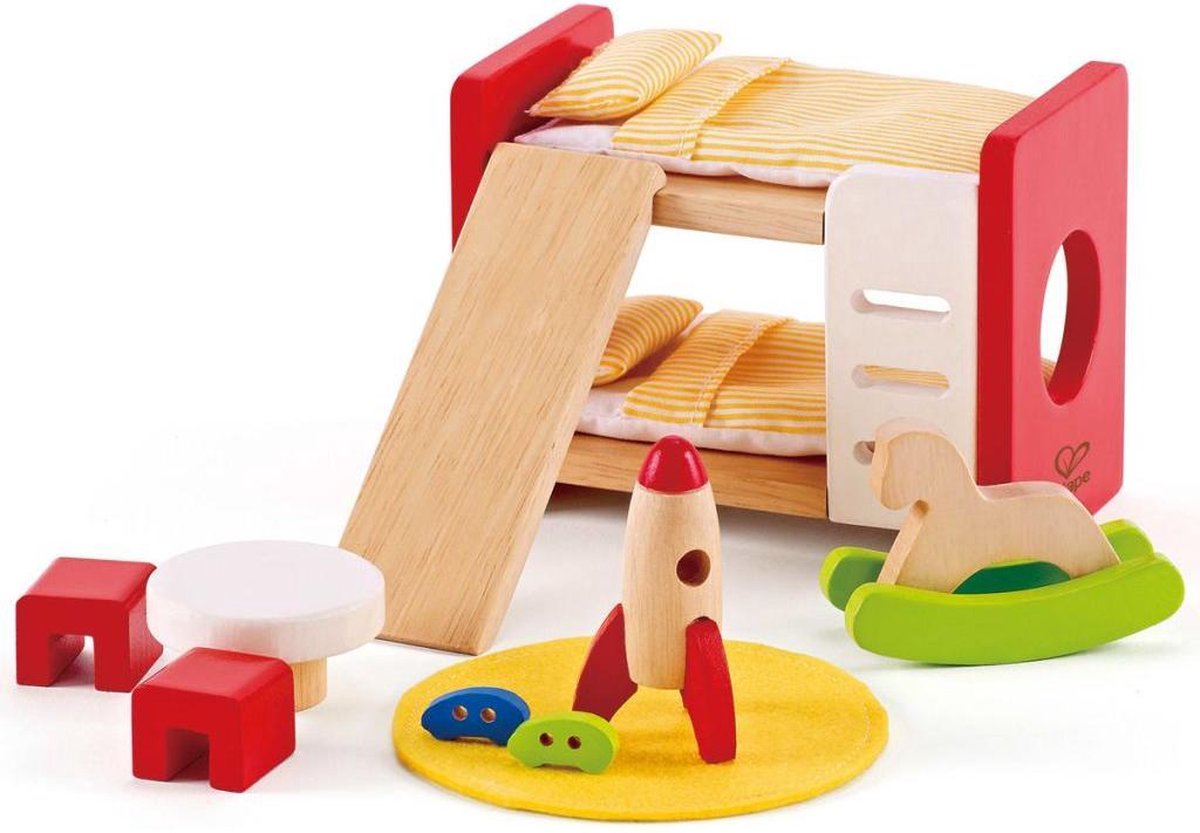 Hape Poppenhuis Kinderkamer