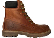 Develab 41251 Veterboots - Laarzen Met Veters - Jongens - Cognac - Maat 33