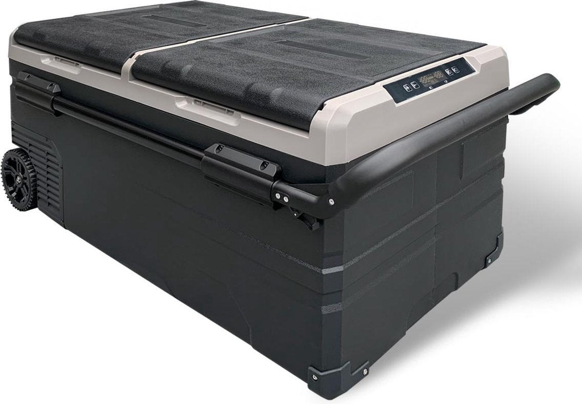Draagbare koelkast/vriezer | 95 liter mobiele camping koelkast met compressor | tot -20℃ | Mobisun